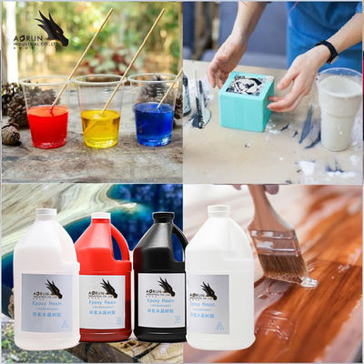 الجملة شفافة واضحة راتنجات الايبوكسي الجدول الأعلى الخشب الراتنج الايبوكسي السعر المصنعين راتنجات الايبوكسي السائل