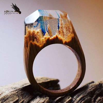 AB الغراء 3D راتنجات الايبوكسي الصلبة راتنجات الايبوكسي الكريستال الشفاف