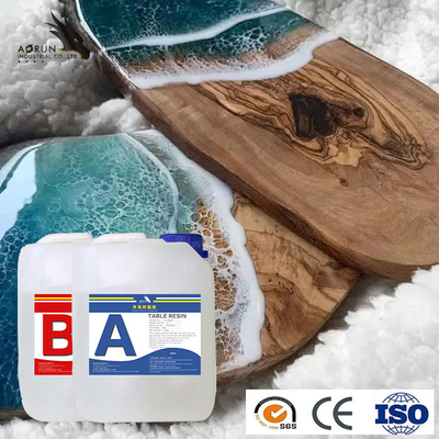AB Glue واضح عالي اللمعان إيبوكسي واضح 2: 1 AB لوحات يدوية يدوية