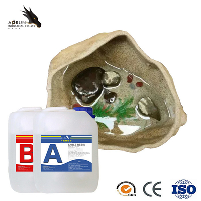 مقاومة للأشعة فوق البنفسجية راتنجات الايبوكسي الفن لا Voc لفن صب المجوهرات منخفضة الحرارة