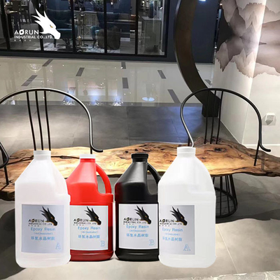 أعلى المنضدة Ultraclear Deep Pour Deep Pour Epoxy تسوية ذاتي عديم الرائحة