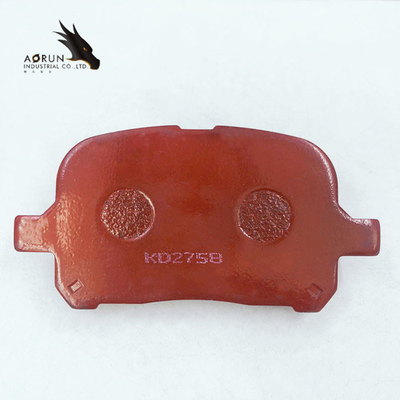 وسادات فرامل قرص السيارة KD2758 لقطع غيار أنظمة فرامل السيارات تويوتا لكزس