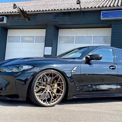 Wheelux عجلات مزورة جنوط 19 &quot;20&quot; 21 &quot;22&quot; بوصة ل BMW M3 M4 Z4 328 M8 M5 330 X5 X6 الحافات