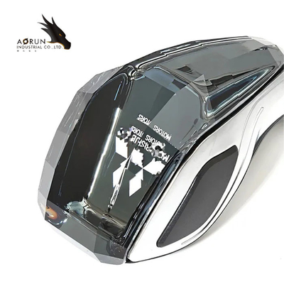 اكسسوارات السيارات الداخلية لمسة كريستال مضيئة Pommeau De Levier De Vitesse De Voiture RGB Led Shift Car Gear Knob