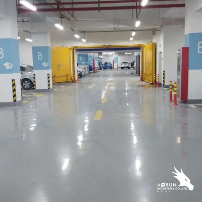 OEM 100 المواد الصلبة الايبوكسي طلاء الأرضيات الذاتي إزالة الرغوة مقاومة القلويات